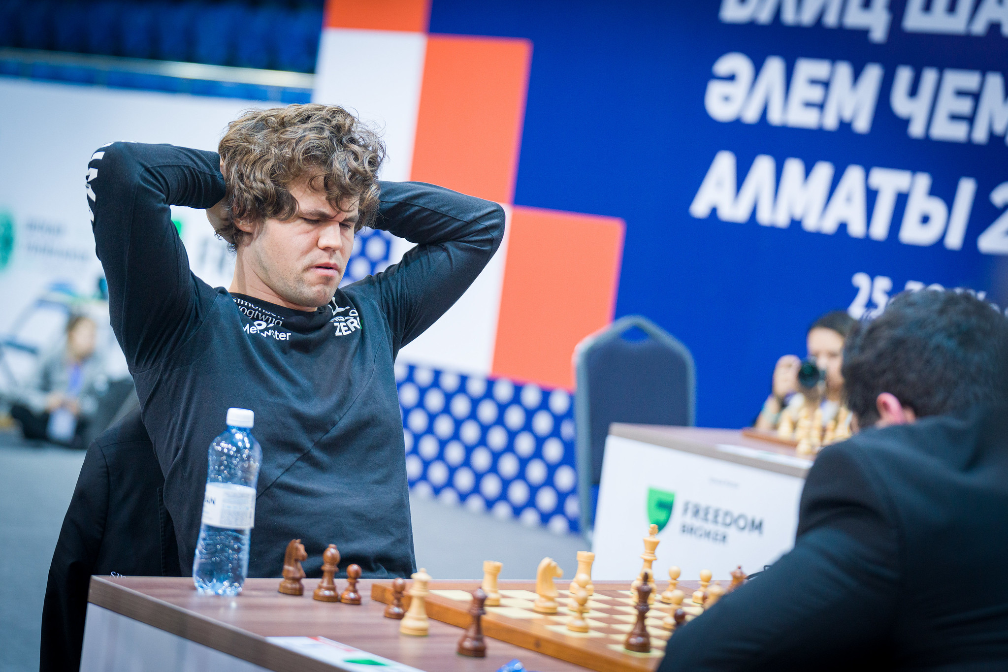 International Chess Federation on X: Magnus Carlsen takes down